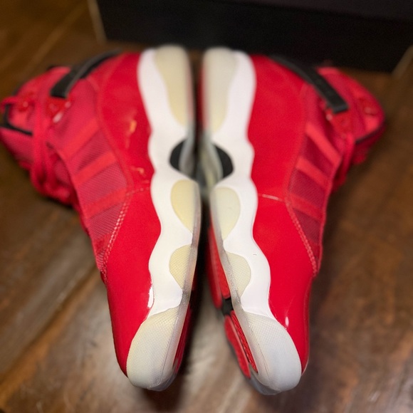 Deadstock Air Jordan 6 Rings 'Gym Red' Sneakers Size 9M - Picture 5 of 15